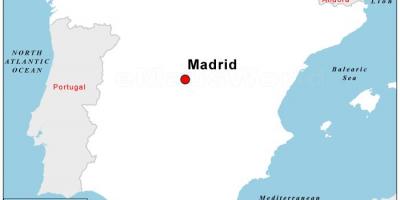 Harta e kryeqytetit të Spanjës