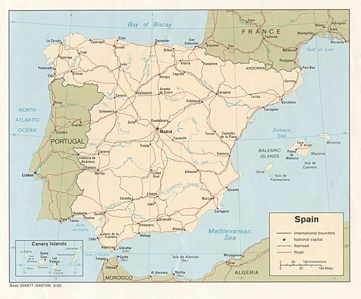 Madrid në hartë