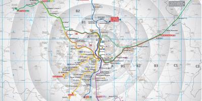 Madrid transit hartë